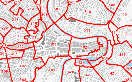 Vorschaubild Gebräuchliche Quartiere
