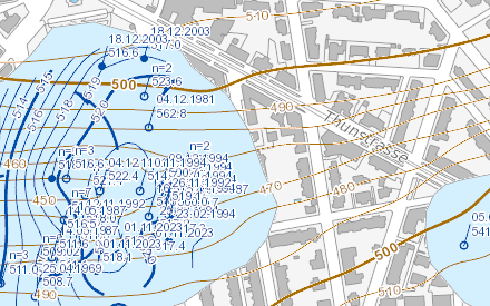 Vorschaubild Grundwasserkarte HW10