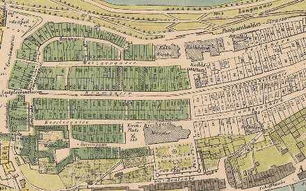 Vorschaubild Plan der Stadt Bern 1877