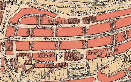 Vorschaubild Übersichtsplan Stadt Bern 1898/1901