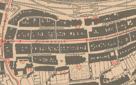 Vorschaubild Übersichtsplan Stadt Bern 1902