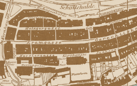Vorschaubild Übersichtsplan Stadt Bern 1917