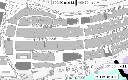 Vorschaubild Schutzkotenkarte Aareraum