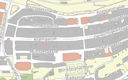 Vorschaubild Stadtplan (Darstellung farbig)