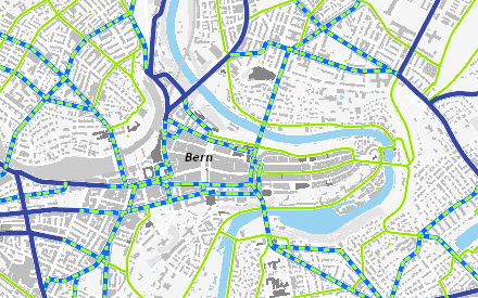 Vorschaubild Veloroutennetz Masterplan Veloinfrastruktur 2020