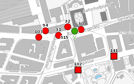 Vorschaubild Verkehrsmessstellen